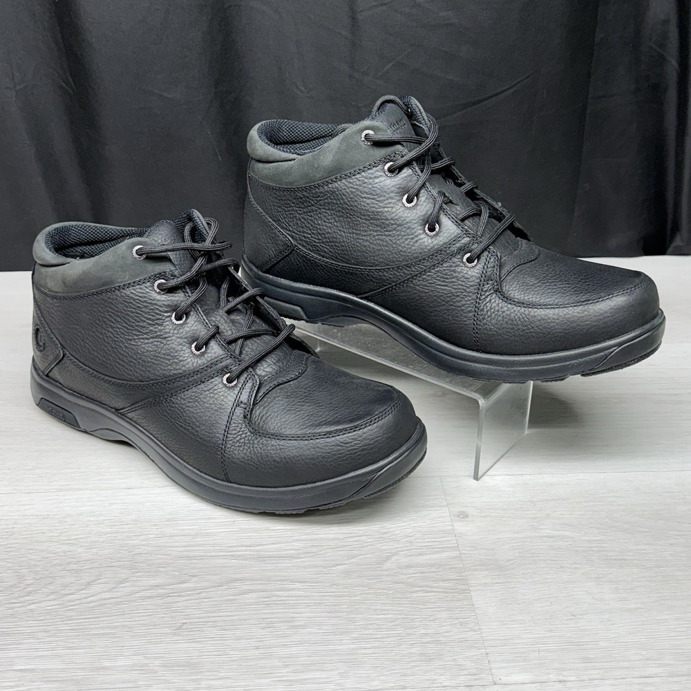 Mens Dunham Addison 8006BK Waterproof Boots Black Leather 14 6E Extra Wide